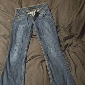 Hudson Jeans Dark Blue Flare Women's Jeans